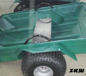 Брызговики на колеса прицепа + ручки РОСТИН