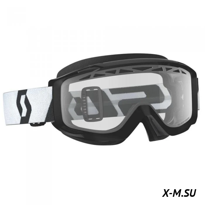Очки RecoilXi Snow Cross Safari black/white clear Очки RecoilXi Snow Cross Safari black/white clear