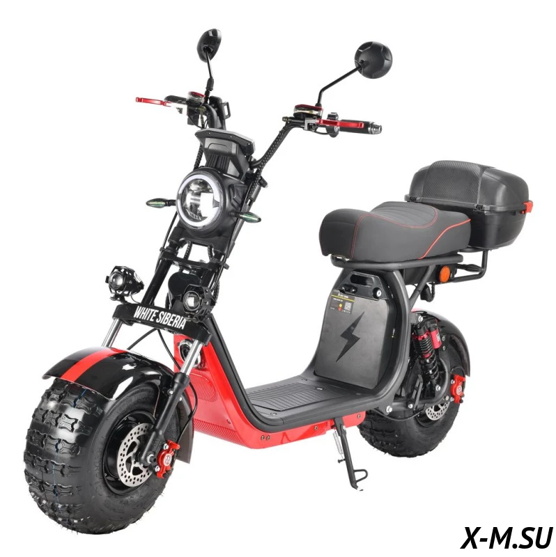 Электроскутер WHITE SIBERIA 2WD 4000W Электроскутер WHITE SIBERIA 2WD 4000W