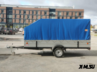 Тент с каркасом для прицепа Атлетик