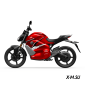 Электромотоцикл WHITE SIBERIA SUPER SOCO TS STREET HUNTER PRO (Красный)