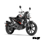 Электромотоцикл WHITE SIBERIA SUPER SOCO TC MAX 2024 (Черный)